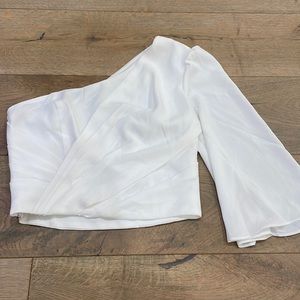One shoulder blouse